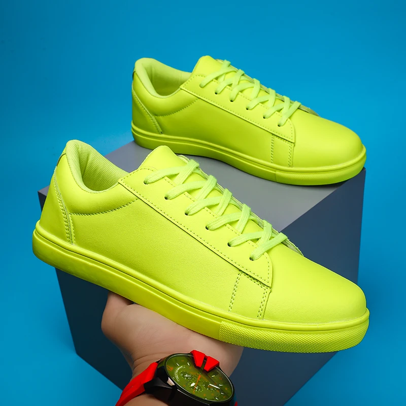 

KLYWOO Green Sneakers Men Casual Shoes Hip Hop Classic Men Sports Running Shoes Cool Men Skateboarding Shoes tenis masculino