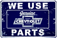 hangtime chevrolet genuine parts garage sign 8 by 12 inches vintage chevy automotive metal wall art cool stuff for your room