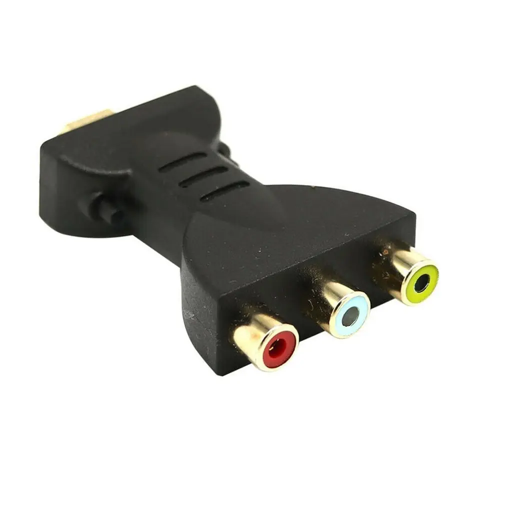 Новинка 2021 высококачественный позолоченный адаптер HDMI в 3 RGB RCA Video Audio AV