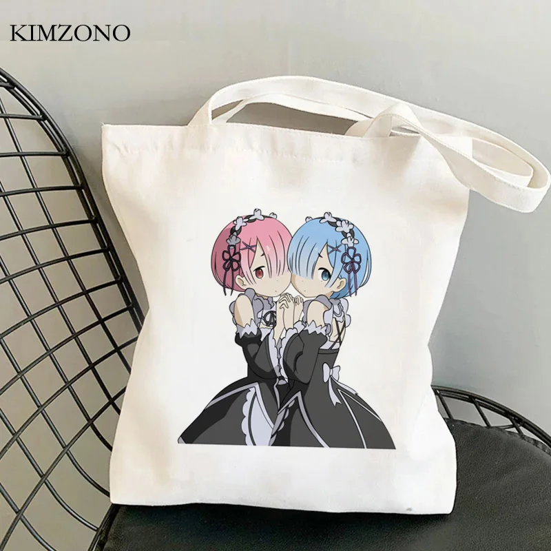 

Re Zero Kara Hajimeru Isekai Seikatsu shopping bag shopper tote cotton recycle bag shopper jute bag bag woven fabric grab