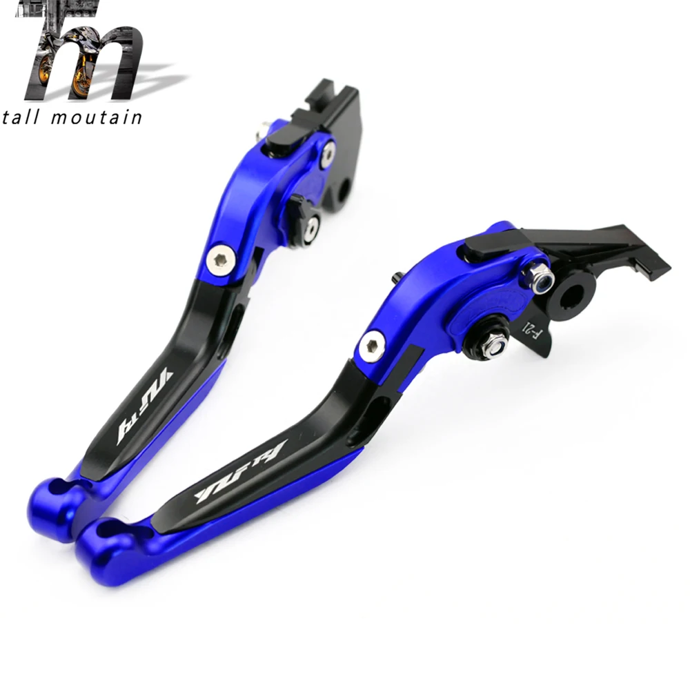 Тормозной рычаг сцепления для YAMAHA YZFR1 YZF R1 2009 2014 синий + черный мотоцикл