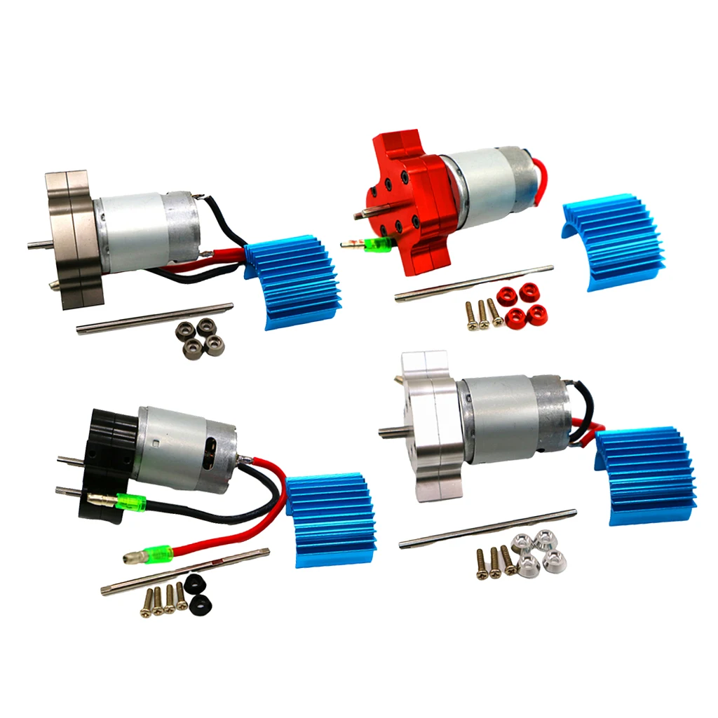 

Speeds Change Gear Box, Metal with 380 Brushed Motor Anodizing Treatment