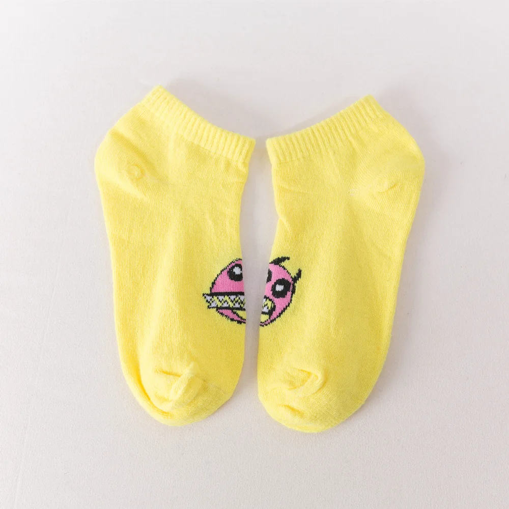 Kawaii/носки с героями мультфильмов милые короткие носки башмачки закрытым носком
