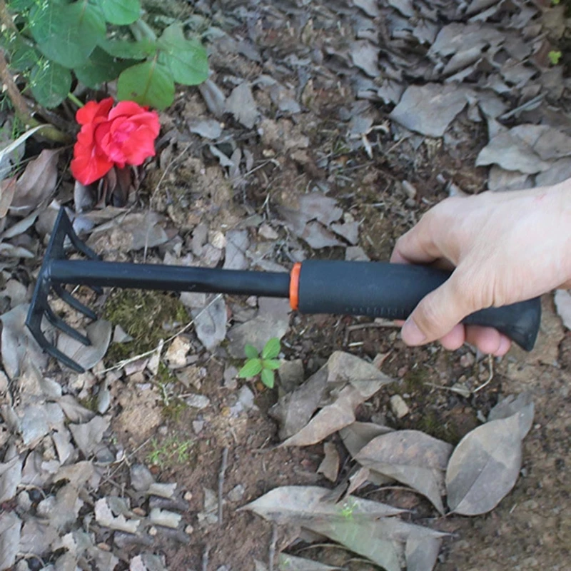 

4 Pieces of Garden Plant Shovel, Shovel Rake Potted Plants and Bonsai Loose Seedlings Wooden Handle, Perfect Size for