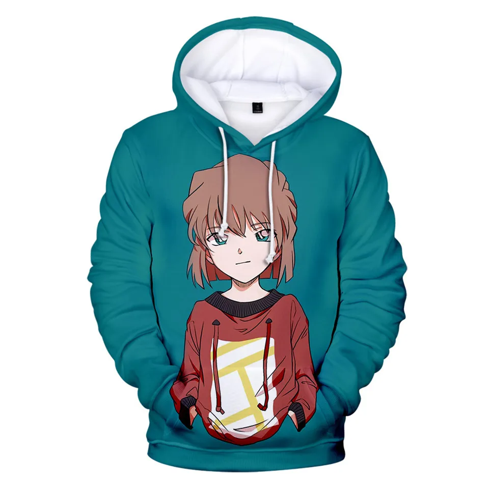 

Detective Conan 3D Harajuku Hoodie Kids/Men/Female Sweatshirt Spring and Autumn Street Anime Pullover Detective Conan Sportswear