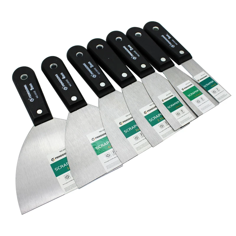 7pcs Putty Knife Set 1&quot1.5" 2" 2.5" 3" 4" 5" Stainless Steel Paint Scraper Tool Bag | Инструменты