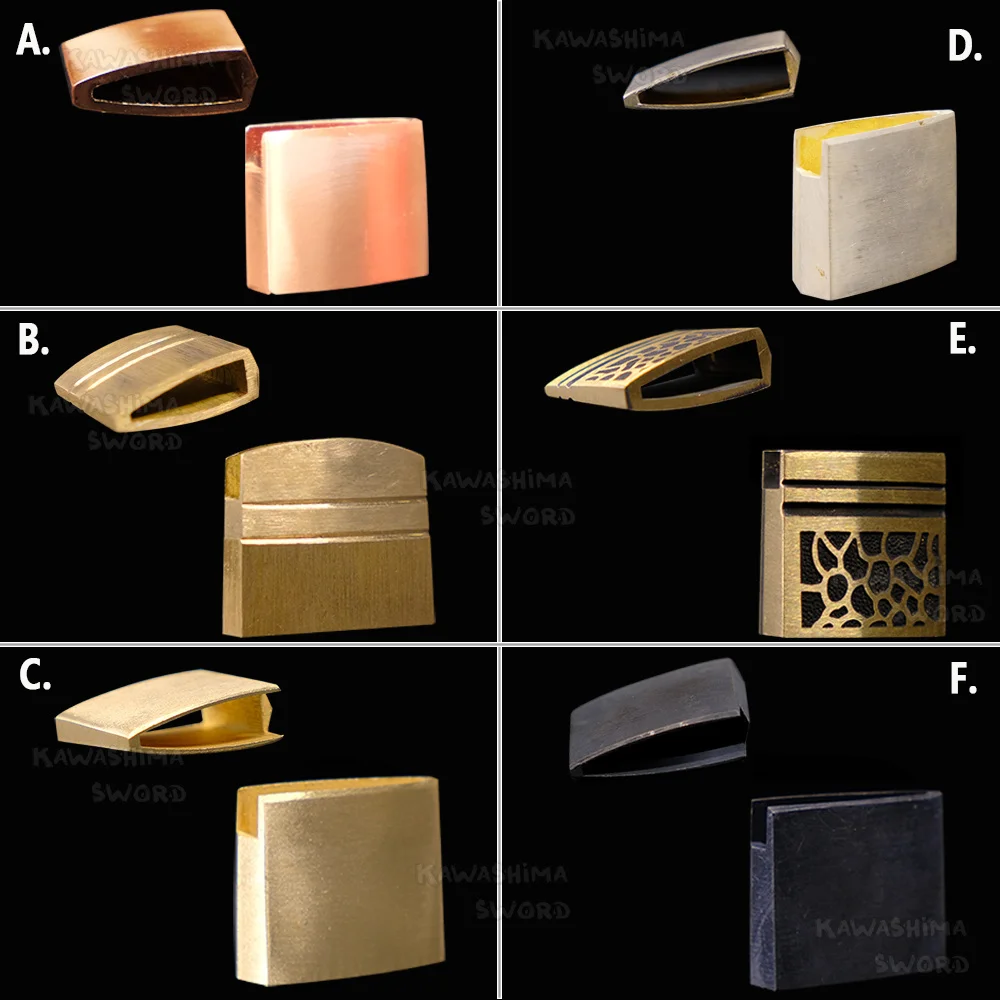 Хабаки японские Катана хабаки латунный материал для самурайского меча