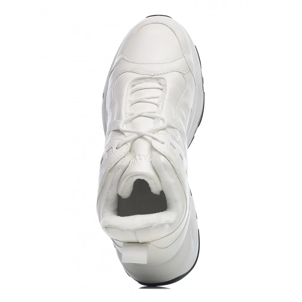 Женская обувь PATROL ботинки осень зима искусственная кожа цвет белый подкл.