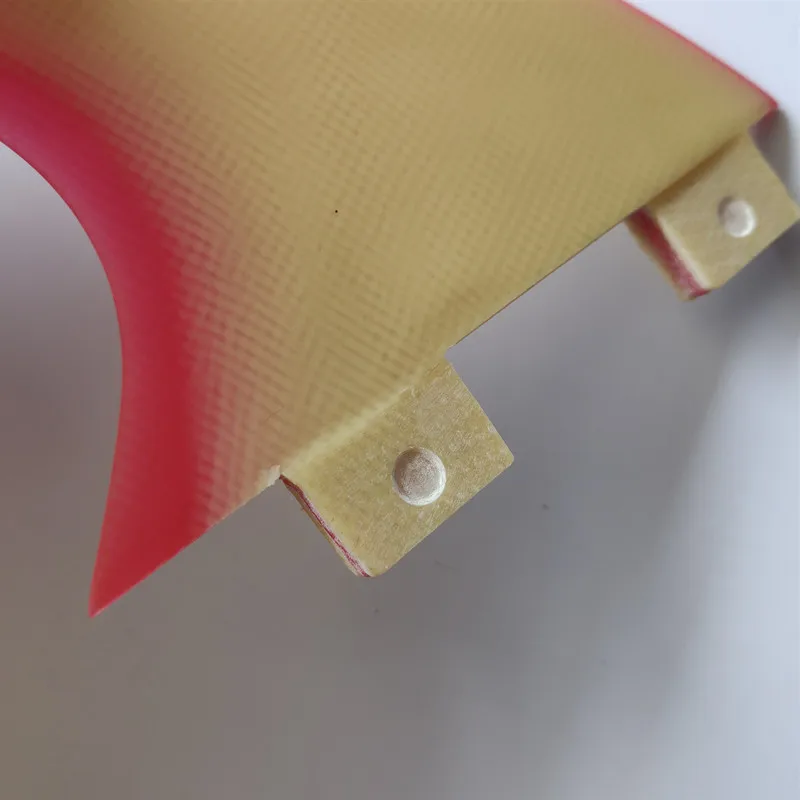 

you know small surfboard two color fins