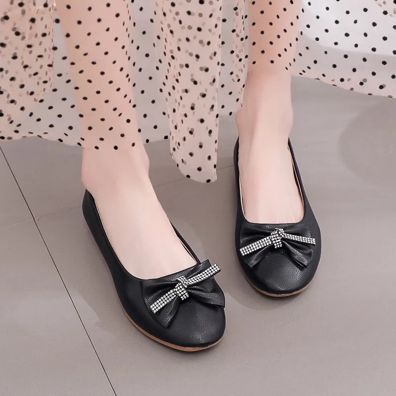 

Женские туфли 2021 летние закрытые кончик рта туфли на плоской подошве женские мягкие туфли с одной педалью женские туфли на плоской подошве ...