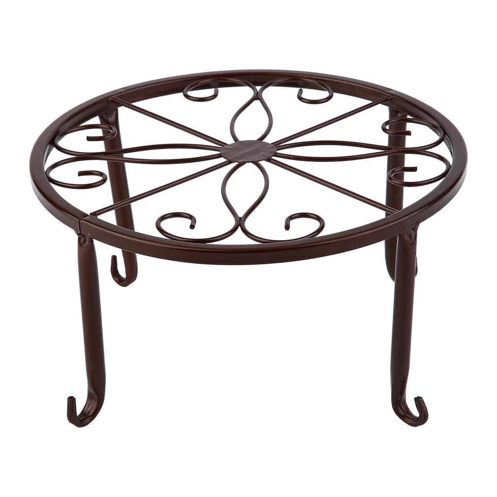 3 цвета европейский стиль металлический цветочный горшок стойка бонсай