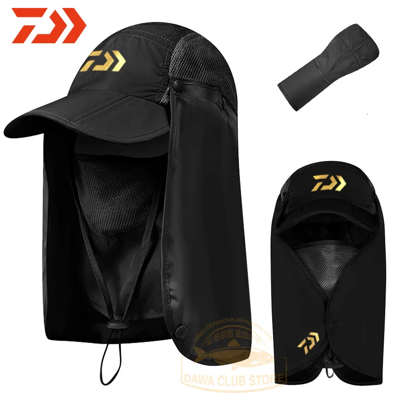 Маска Daiwa с защитой от ультрафиолета маска для лица и шеи солнца рыболовная Кепка