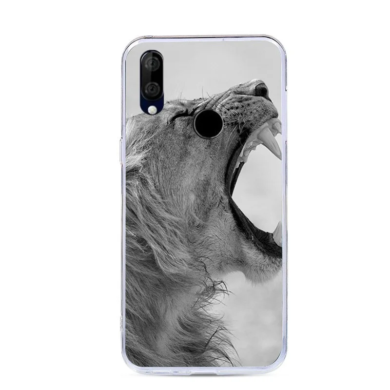 CALROVTE чехол для BQ 6040L Wolf Silicon TPU чехол для BQ-6040L Magic Cat Animal Shell сумка корпус чехол для телефона для BQ 6040 L - Цвет: 50