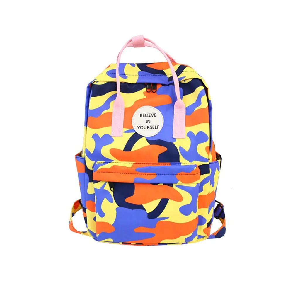 50 #2020 новый модный рюкзак повседневный Камуфляжный Большой Вместительный для