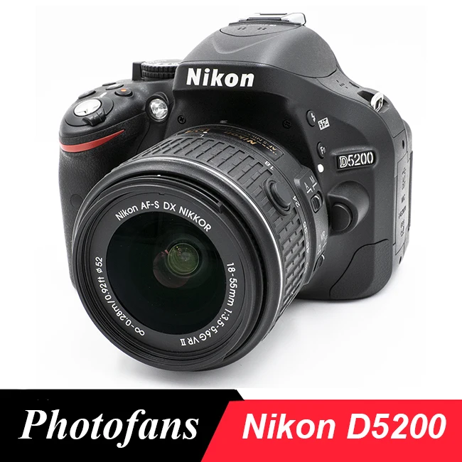 

Камера Nikon D5200 DSLR с комплектом объективов 18-55 мм