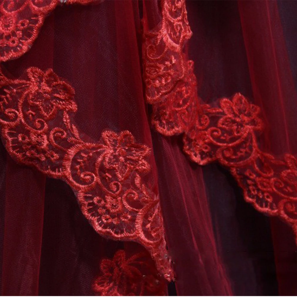 Короткая свадебная фата цвета слоновой кости для невесты недорогие свадебные