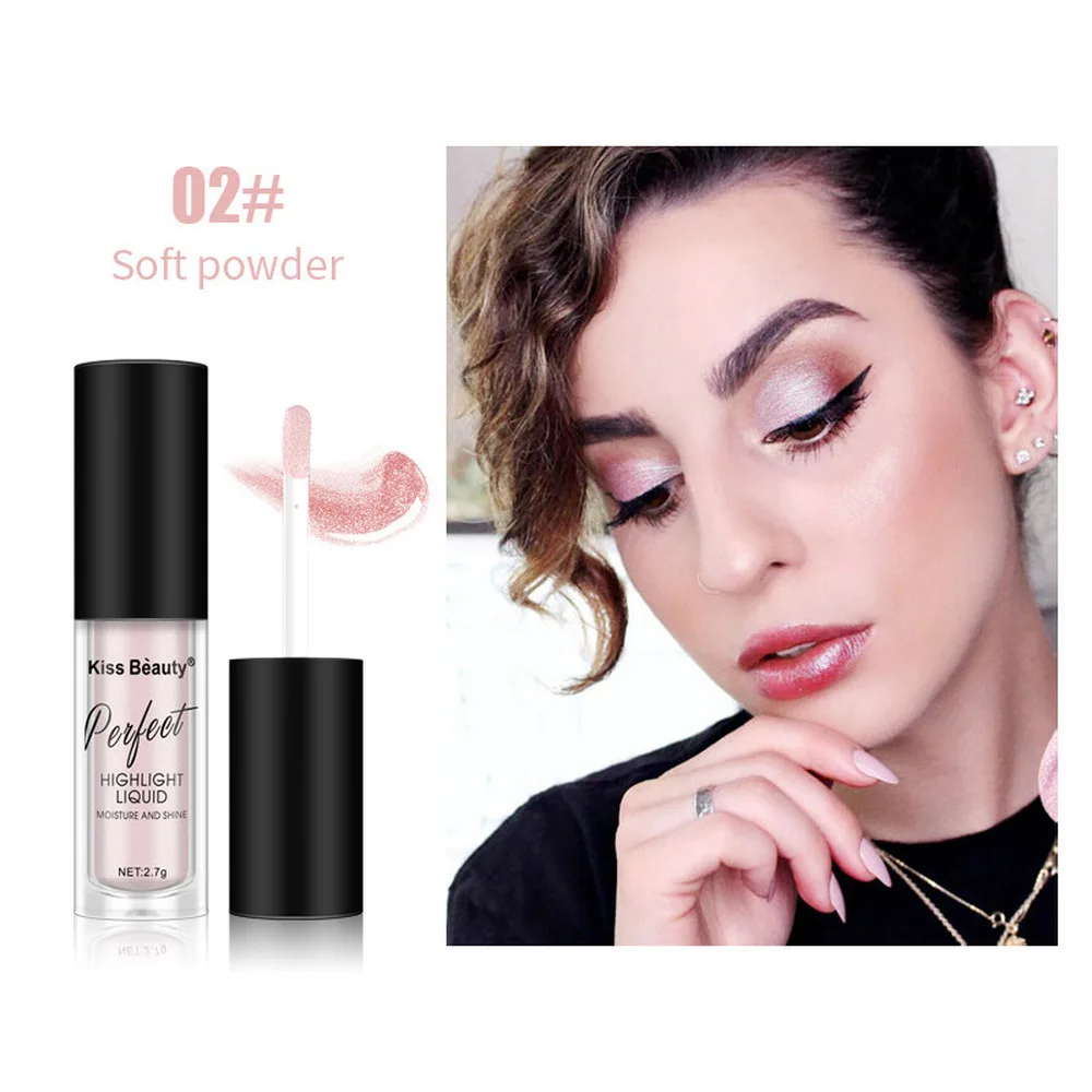 Осветитель для лица жидкий Хайлайтер консилера 3 цвета осветляющая косметика |