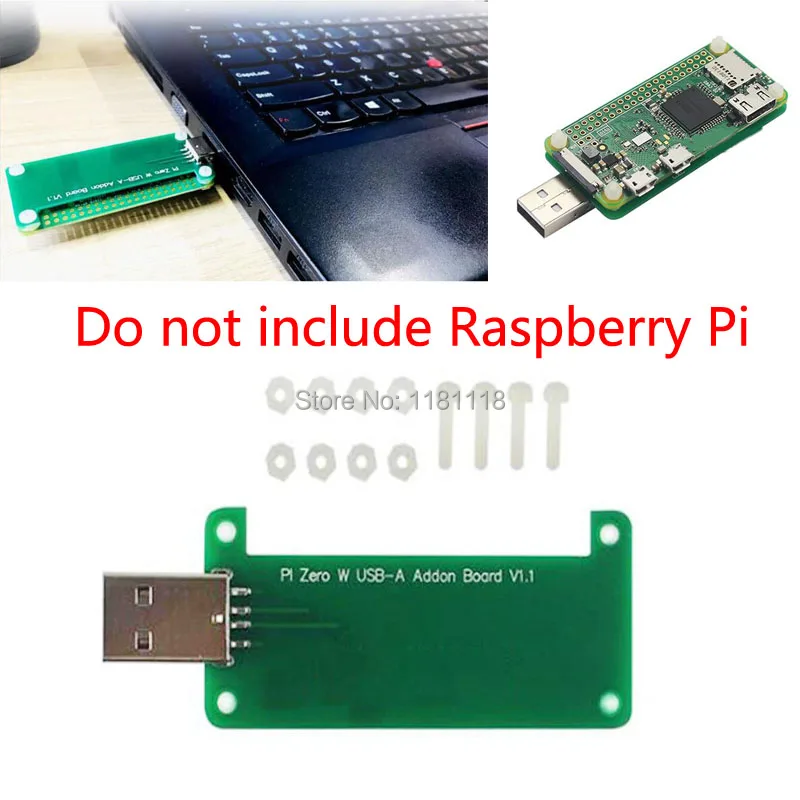 Raspberry Pi Zero USB БЫСТРОРАЗЪЕМНАЯ плата PI0 W USB-адаптер Соединительная | Компьютеры и