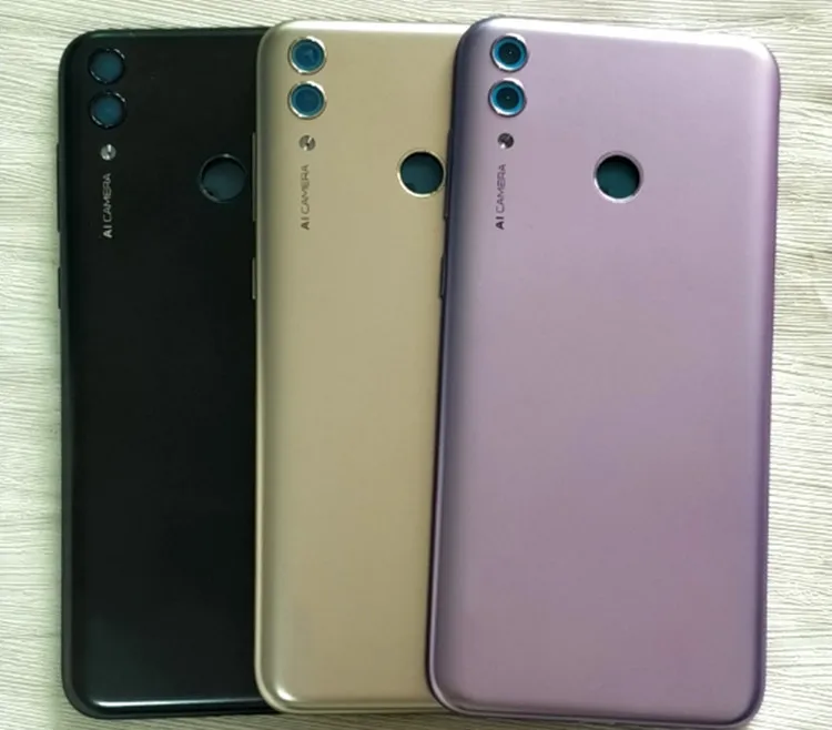 

For huawei honor 8C play Spare Replacement Back Battery Cover with Side Keys & Camera Lens for Huawei Honor8C Play