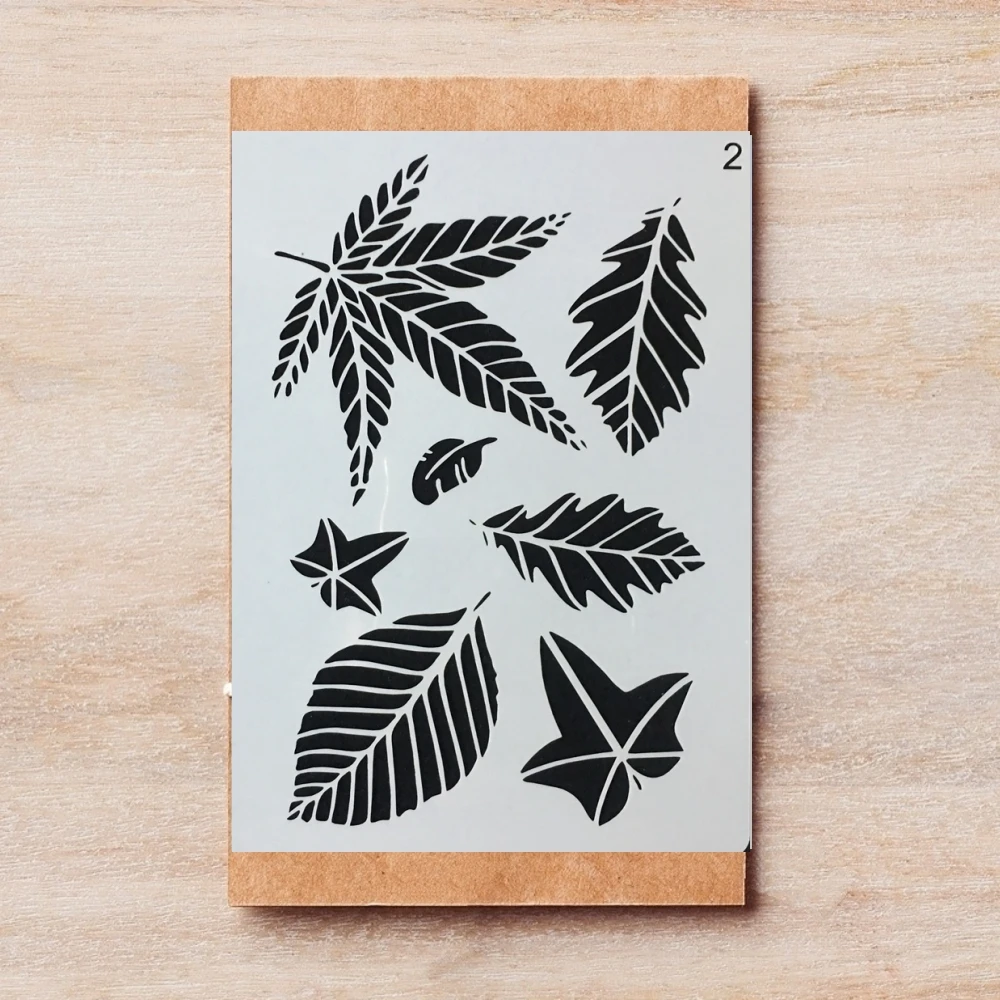 

A4 29*21cm Big Wide Leaves DIY Layering Stencils Painting Scrapbook Coloring Embossing Album Decorative Template
