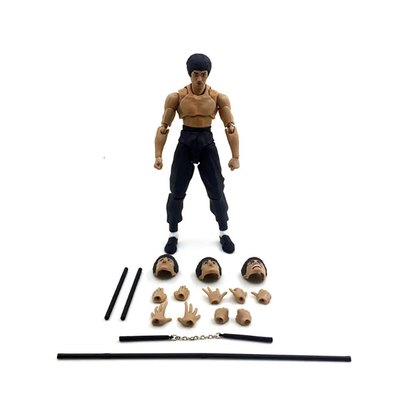 15 см SHF король кунг-фу Брюс Ли фигурка модель игрушки кукла для подарка | Игрушки и