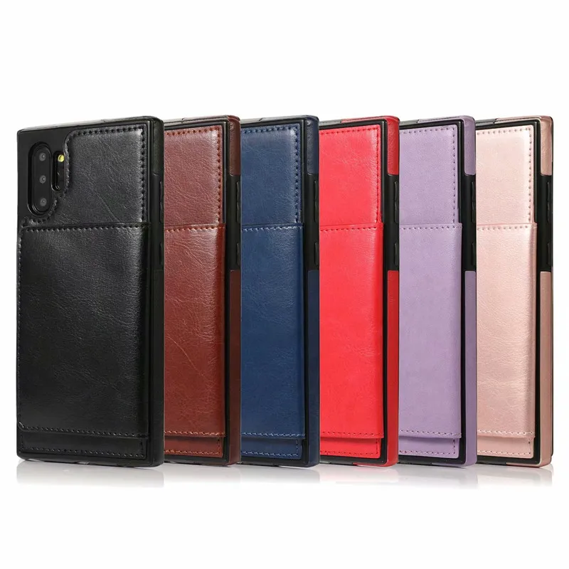 Роскошный кожаный чехол-книжка для Samsung Galaxy S10 S9 Note 9 10 Plus A10 M10 A20 E A30 A40 A50 s A70 |