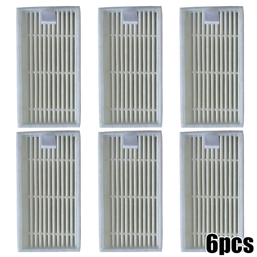 

6X Vacuum Cleaner Filter Replacement For Lidl SilverCrest SSR 3000 A1 Robot Vacuum Parts Sweeper Cleaning Tool Replace Filters