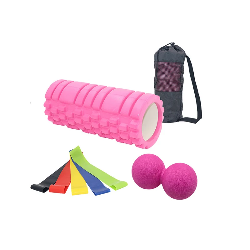 Тренажер для йоги фитнеса пилатеса тренажерного зала массажер мышц дома ролик