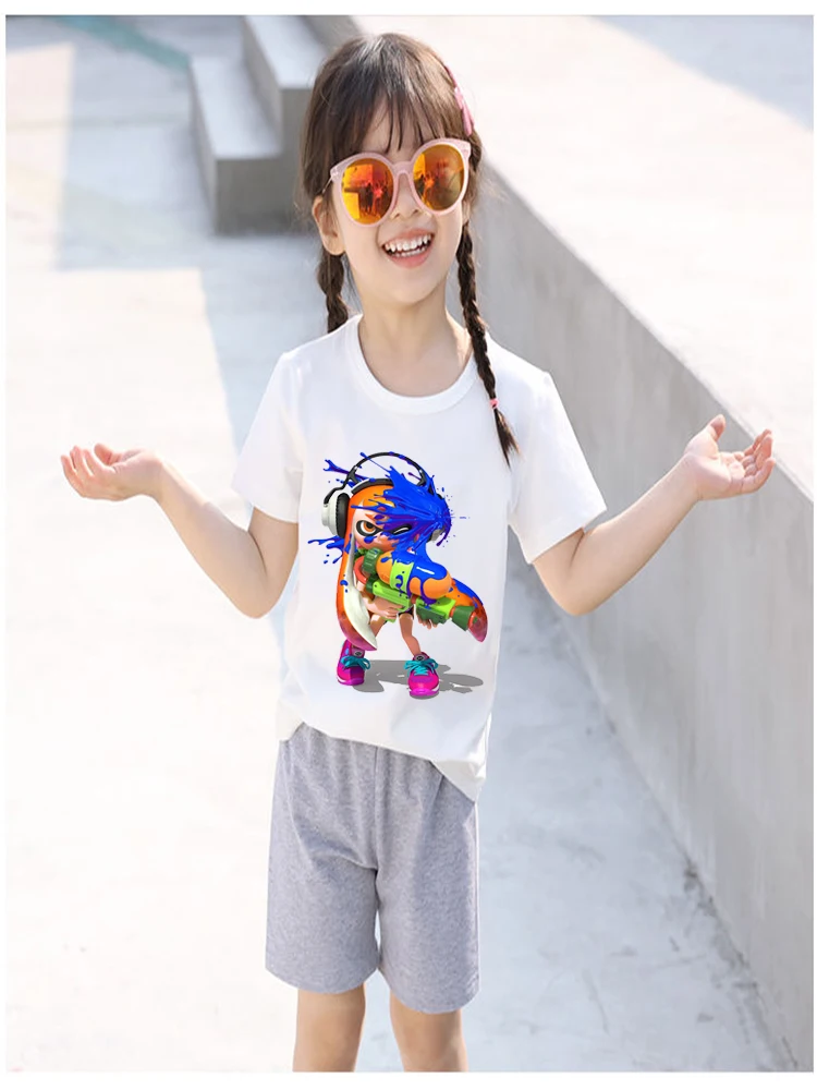 Детские летние футболки с короткими рукавами для мальчиков и девочек детская