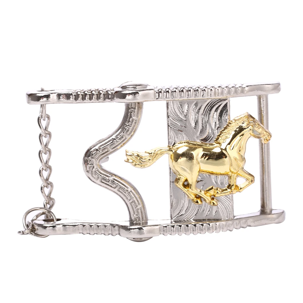 4x Мужские Винтажные серебряные пряжки ковбойский ремень в стиле вестерн пробы с