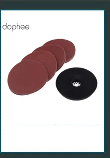 Dophee аксессуары для Dremel 12,5 мм зернистость 80# Шлифовальные полосы+ 3,17 мм шлифовальный барабан оправка роторные сверла для ногтей электрические инструменты 10s