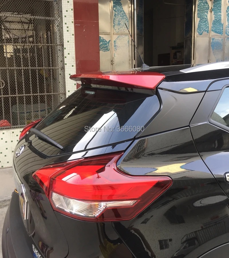 Для Nissan KICKS 2017 2018 2019 задний спойлер крыши из абс-пластика, неокрашенный, в цвет грунтовки, крышка багажника, автозапчасть.