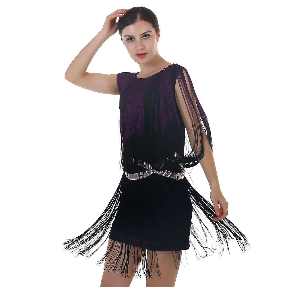 Винтажное вечернее платье в стиле Великий Гэтсби 1920-х костюм-хлопушка летнее без