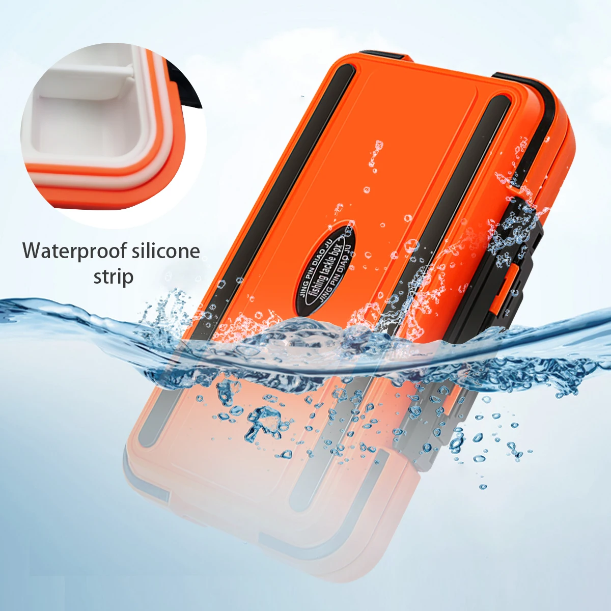 2021 водонепроницаемый бокс для рыболовных снастей двухсторонний приманки