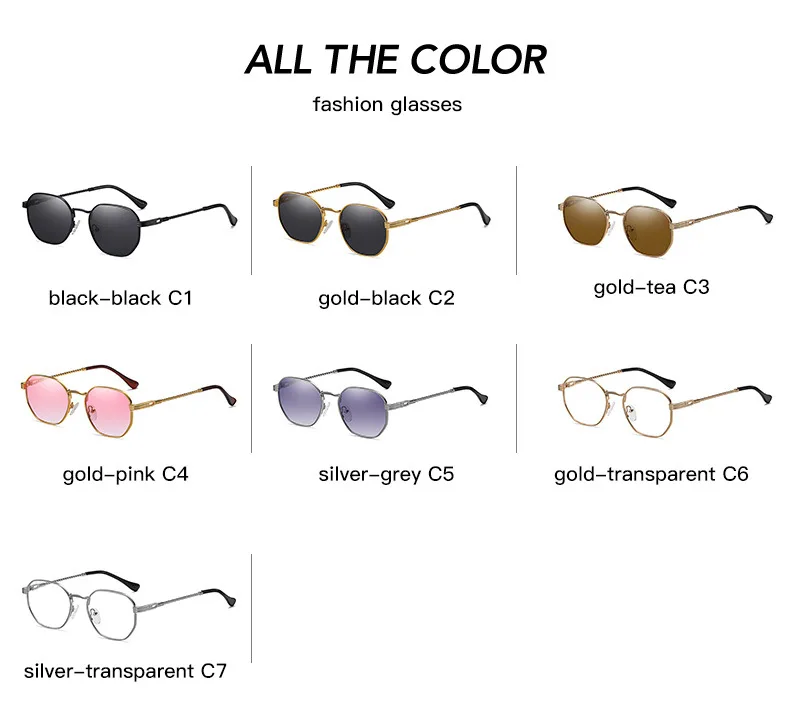 

New Type of Sunglasses Anti Ultraviolet Women's Sunglasses Metal Fashion Sunglasses Outdoor Travel Everyday Sunglasses