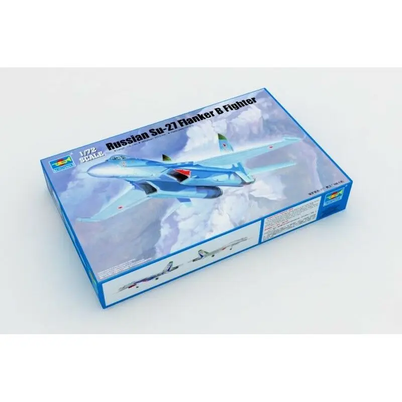 Trumpeter 01660 1/72 Российский истребитель Су-27 Flanker B — набор масштабной модели