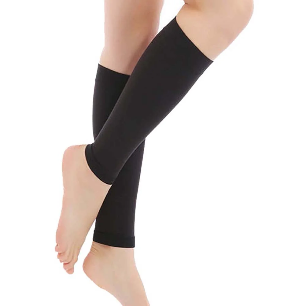 

Slim Legs Calf Pressure Socks Soft Sports Leggings Versatile Wear Elastic Varicosity Hygroscopic Solid