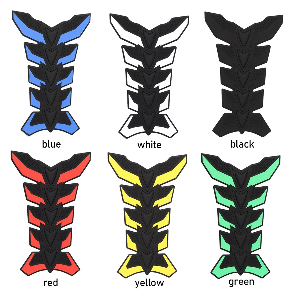 1PC Motorcycle Fish Bone Stickers Universal Creativity Fuel Tank Modification Accessories Exterior Accessory | Автомобили и