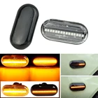 Светодиодные динамические Боковые указатели поворота для Dacia Duster Dokker устройства для Renault Megane 1 Clio1 2 KANGOO ESPACE Smart Fortwo 453