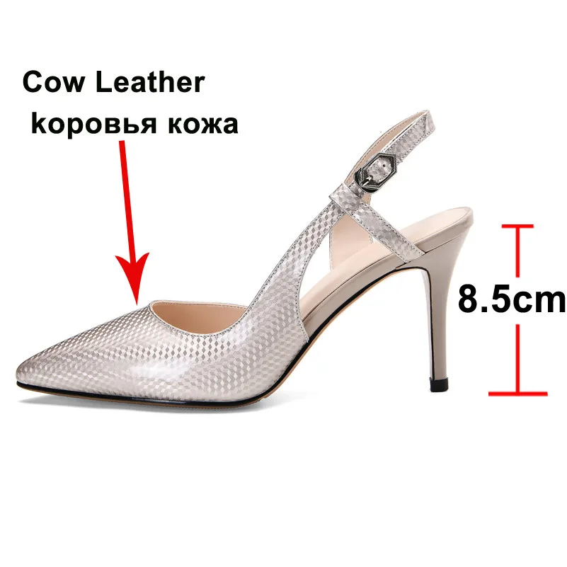 Туфли Meotina женские из натуральной кожи туфли на очень высоком каблуке