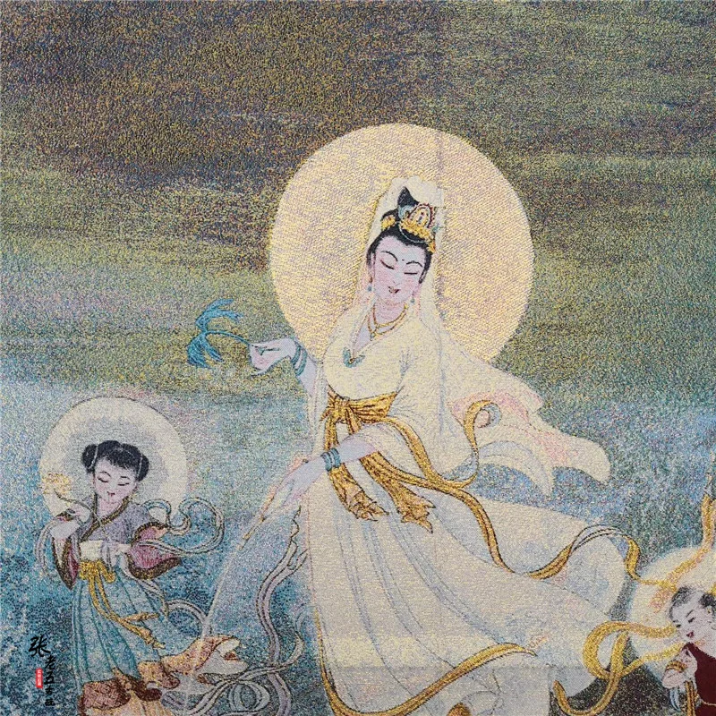 

Thangka, , , , , , subduing Guan