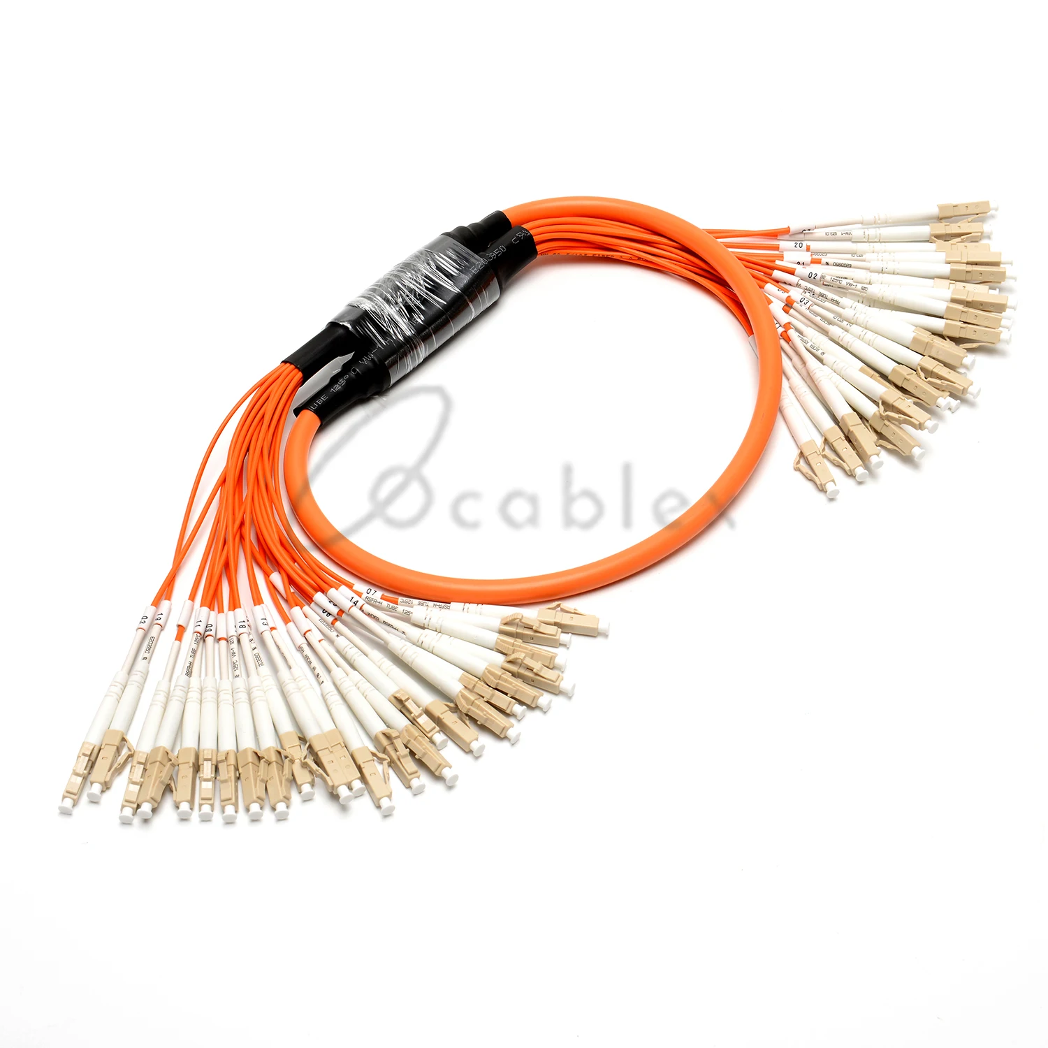24 Cores Armored LC UPC-SC UPC 2.0mm Fiber Pigtail Patch Cord Jumper Cable MM OM2 Simplex Optic for Network | Мобильные телефоны и