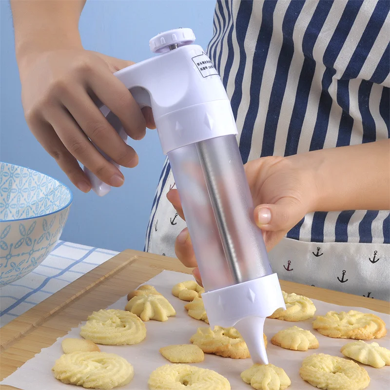 Большая скидка! Пресс пистолет для печенья + 12 причудливая форма 6 декоративных