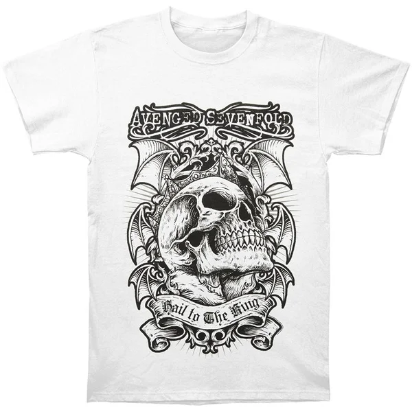 

Avenged Sevenfold Men's Hail To The King T-Shirt White
