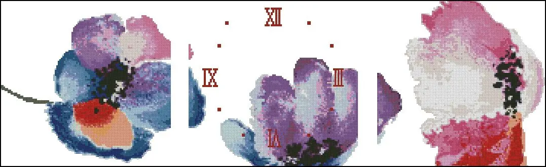 

Cross Stitch Set Chinese Cross-stitch Kit Embroidery Needlework Craft Packages Cotton Fabric Floss New Designs Clock SY-1165