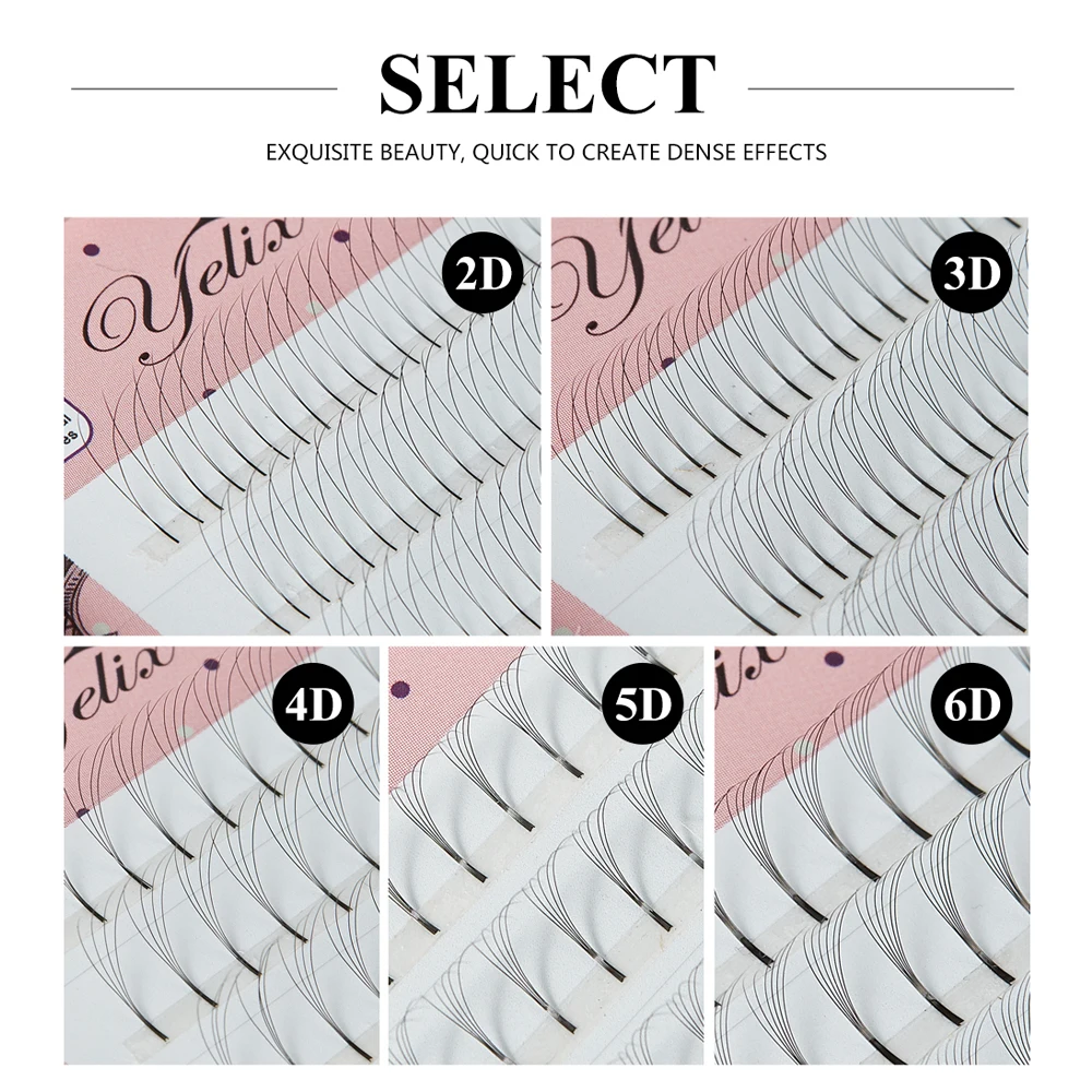Натуральные накладные ресницы для наращивания ресниц 2D/3D/4D/5D/6D | Красота и