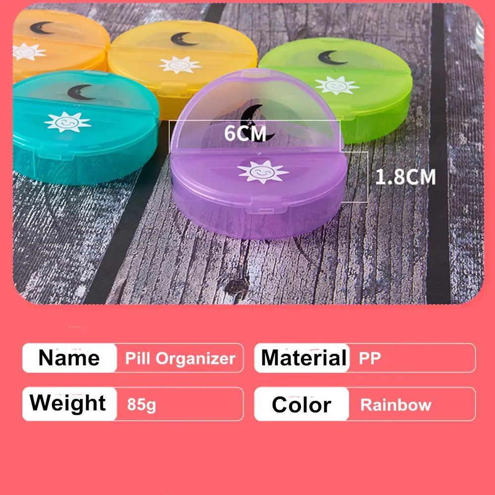 Органайзер для таблеток большой емкости 2 раза в день утром и ночь | Дом сад