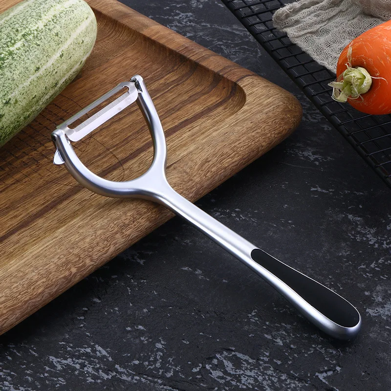 

Multi-Function Zinc Alloy Fruit Vegetable Peeling Knife Kitchen Potato Carrot Cucumber Apple Peeler Hot Sales Planning Cutter