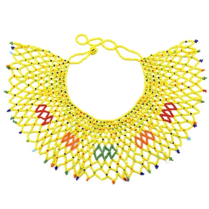 Богемные экзотические африканские синие Черные акриловые бусины кисточки