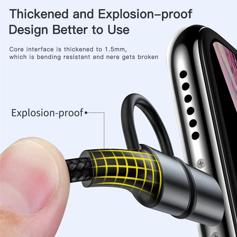 Baseus 60 Вт usb type-C кабель для iPhone 11 Pro Max Xs Max X USB-C кабель PD Быстрая зарядка зарядное устройство USB кабель 2 в 1 кабель провод шнур